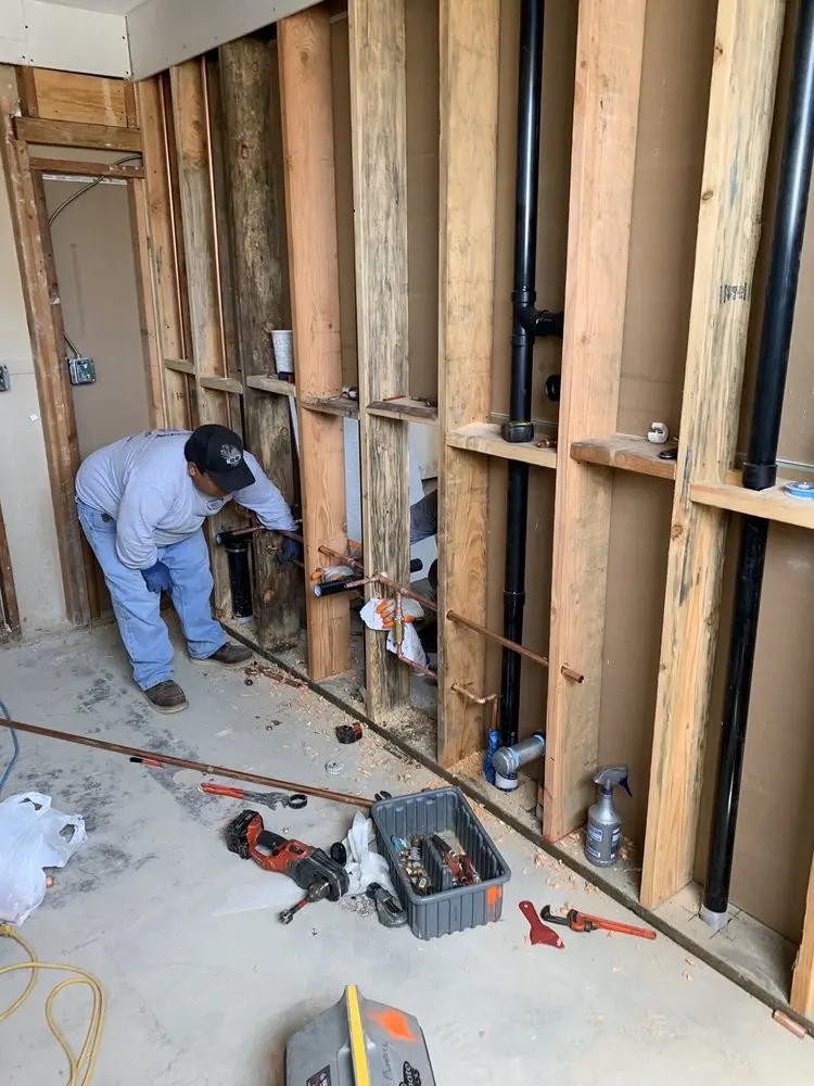 Commercial rough-in plumbing for Trenchless Sewer Repair in Grantville